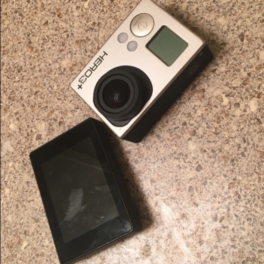 Go pro 3+ with attached screen